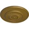 Ekena Millwork Floral Ceiling Medallion, Hand-Painted Gold, 23 1/2"OD x 2 3/4"P CM23FLGLS - alternate 4